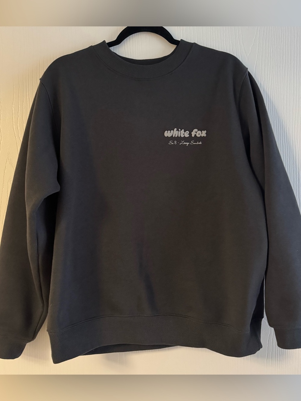 White Fox XS/S Era 8 Oversized Sweater sweatshirt Fossil